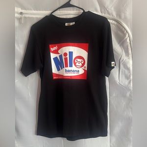 a bathing ape tee shirt